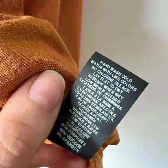 Retroluxe Women’s Sleeveless Rustic Orange Mock Neck Casual Summer Shirt Small - Picture 4 of 7